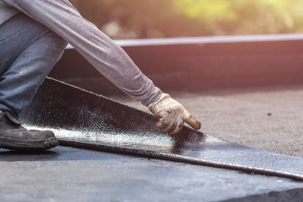Professional Interior Drainage System technician working in Allendale, NJ